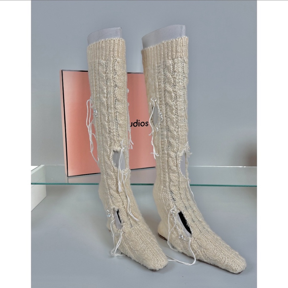 Acne Studios Distressed Sock Boot